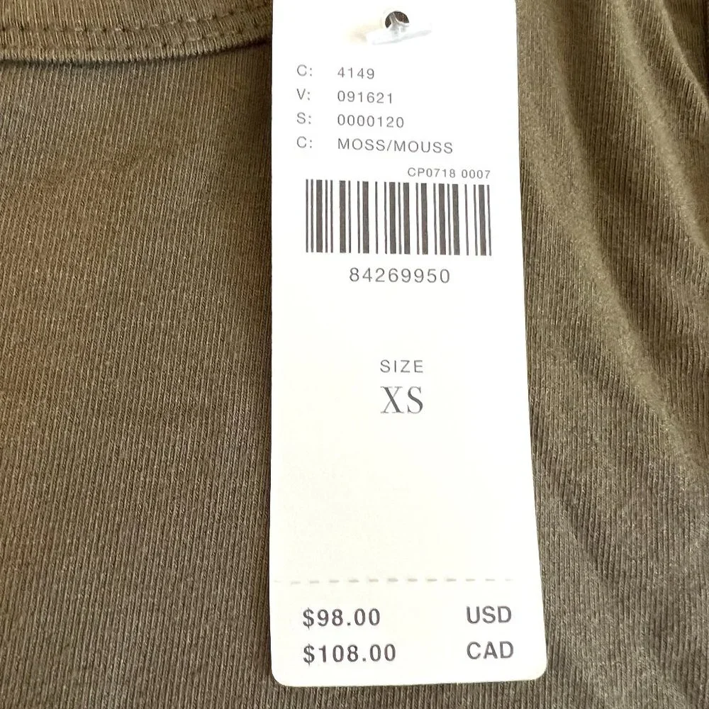 Daily Practice by Anthropologie Sleeveless Side-Ruched Dress NWT - Picture 12 of 12